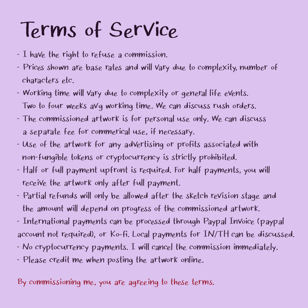 terms of service